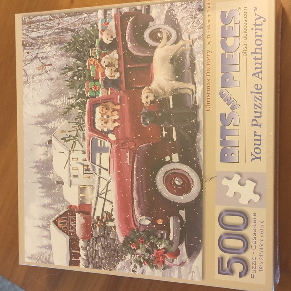 Christmas Labrador Puzzle